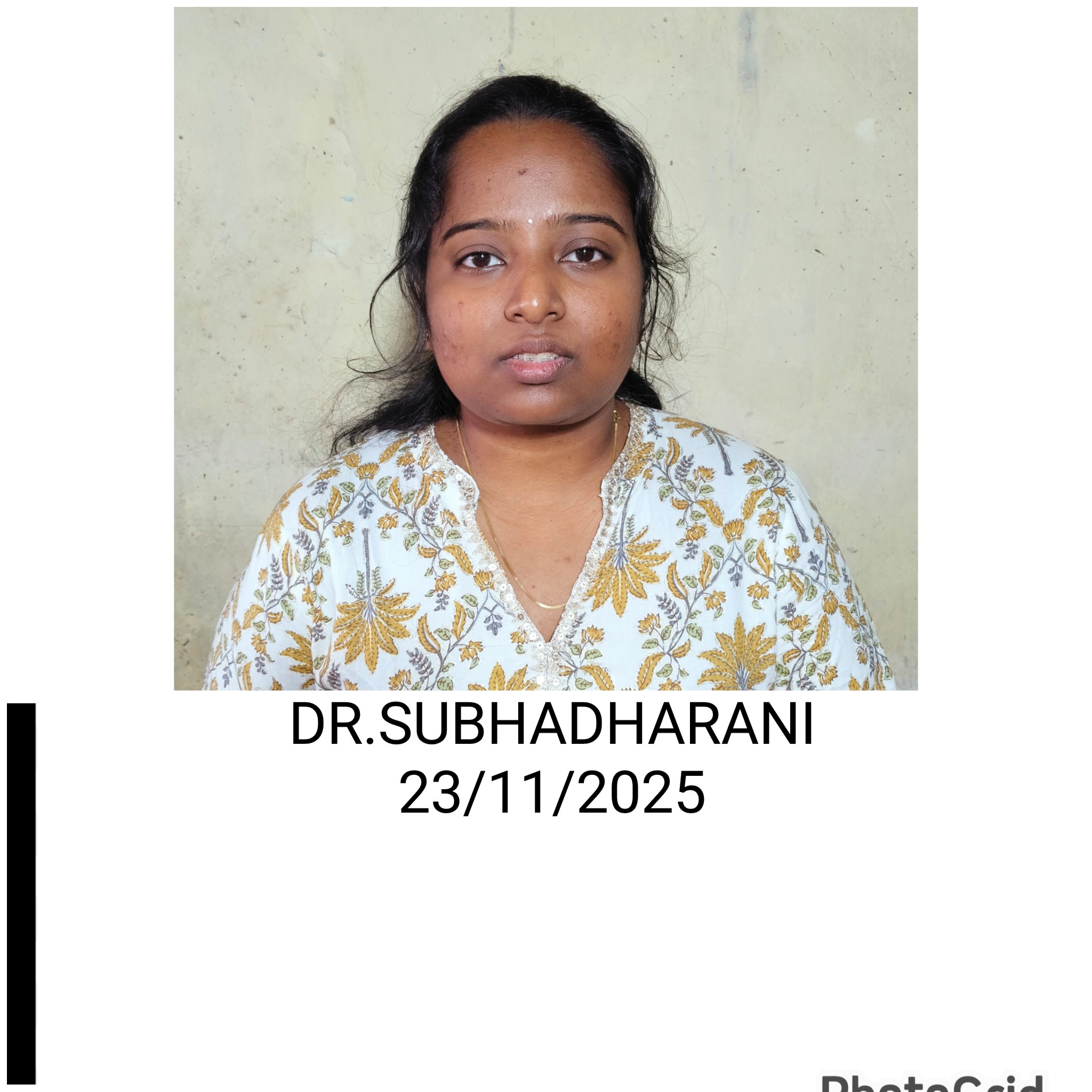 DR. SUBHADHARANI 